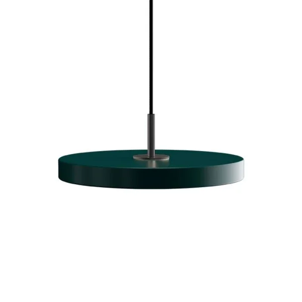 UMAGE - Asteria Pendelleuchte Mini Forest Green/Black Top