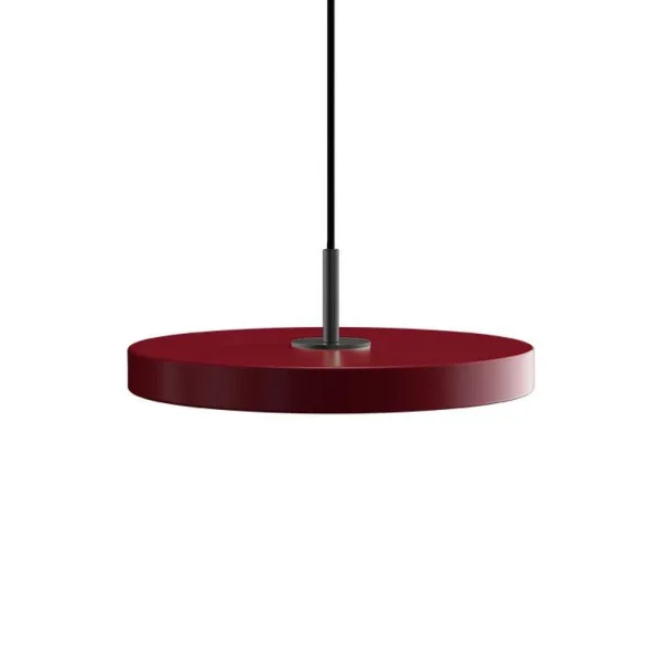 Umage - Asteria Pendelleuchte Mini Ruby Red/Black Top