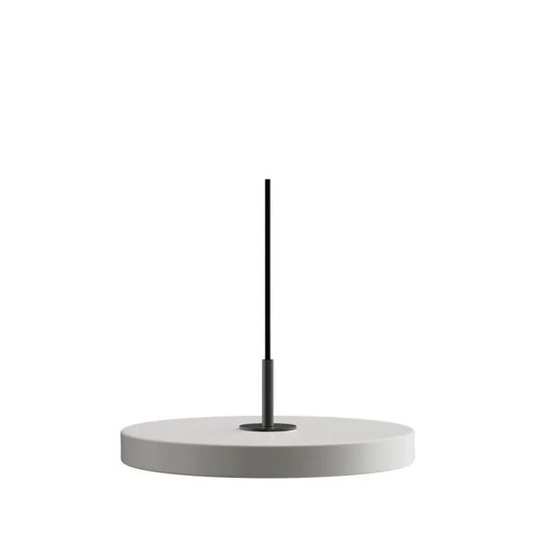 UMAGE - Asteria Plus Hängelampe, Ø 30 cm, hellgrau/schwarz