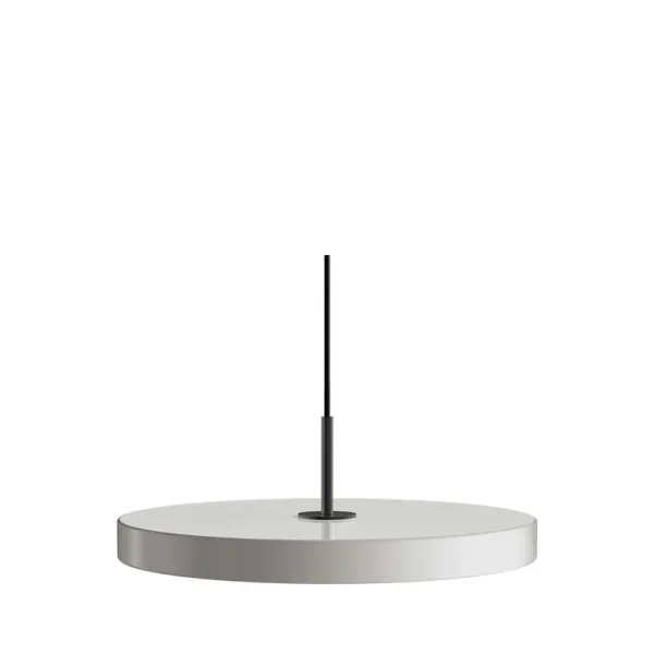 UMAGE - Asteria Plus Hängelampe, Ø 43 cm, hellgrau/schwarz