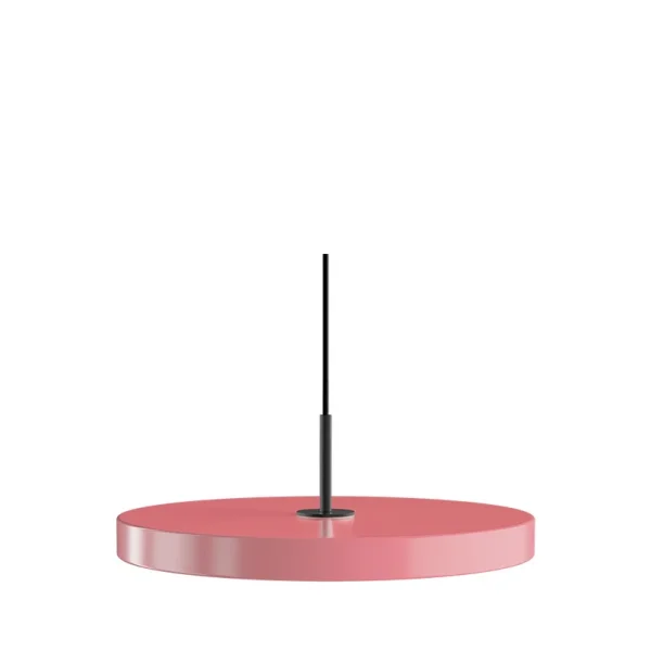 UMAGE - Asteria Plus Hängelampe, Ø 43 cm, hellrosa/schwarz
