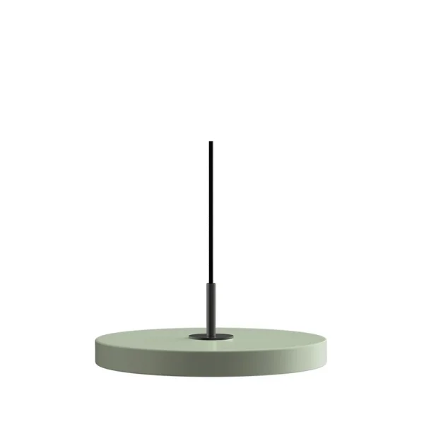 UMAGE - Asteria Plus Pendellampe, Ø 30 cm, hellgrün/schwarz