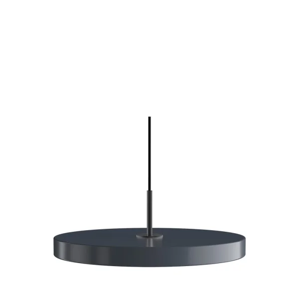 UMAGE - Asteria Plus Pendelleuchte Medium Anthracite Grey/Black Top