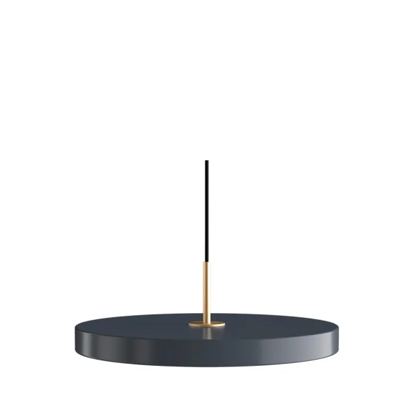 UMAGE - Asteria Plus Pendelleuchte Medium Anthracite Grey/Brass
