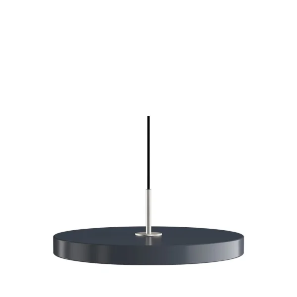 UMAGE - Asteria Plus Pendelleuchte Medium Anthracite Grey/Steel Top