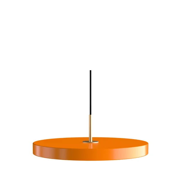 Umage - Asteria Plus Pendelleuchte Medium Nuance Orange/Brass