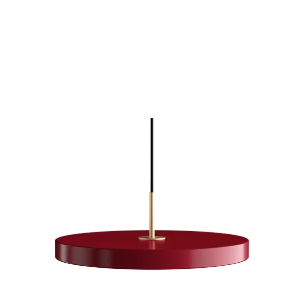 UMAGE - Asteria Plus Pendelleuchte Medium Ruby Red/Brass