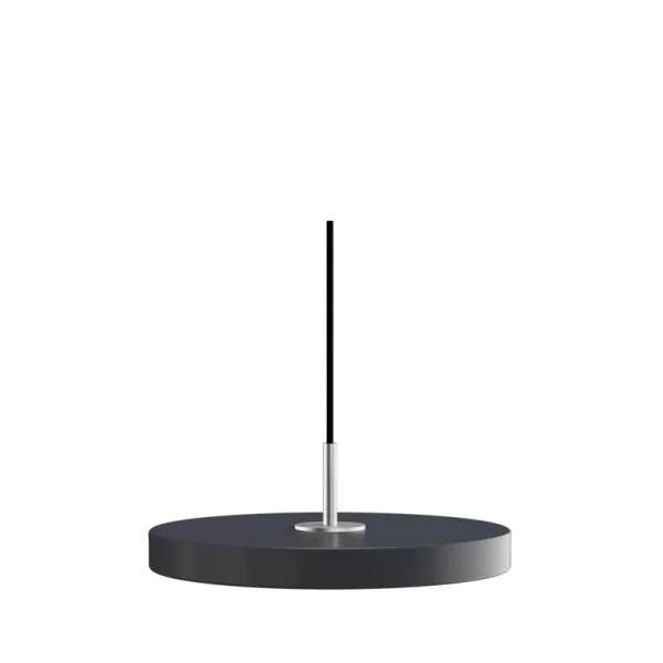 UMAGE - Asteria Plus Pendelleuchte Mini Anthracite Grey/Steel Top