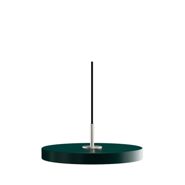 UMAGE - Asteria Plus Pendelleuchte Mini Forest Green/Steel Top