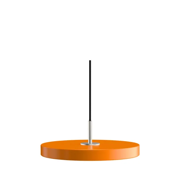 Umage - Asteria Plus Pendelleuchte Mini Nuance Orange/Steel Top