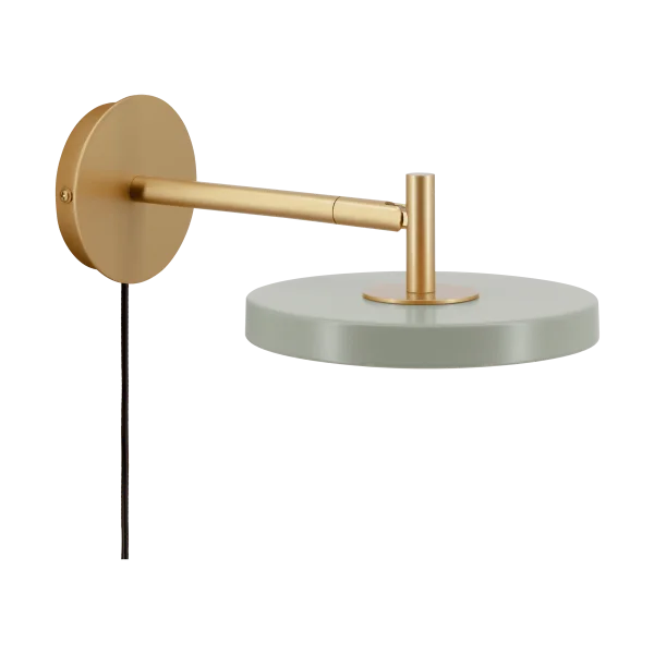 Umage Asteria Wall kurze Wandleuchte Nuance olive