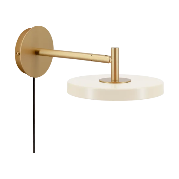 Umage Asteria Wall kurze Wandleuchte Pearl white