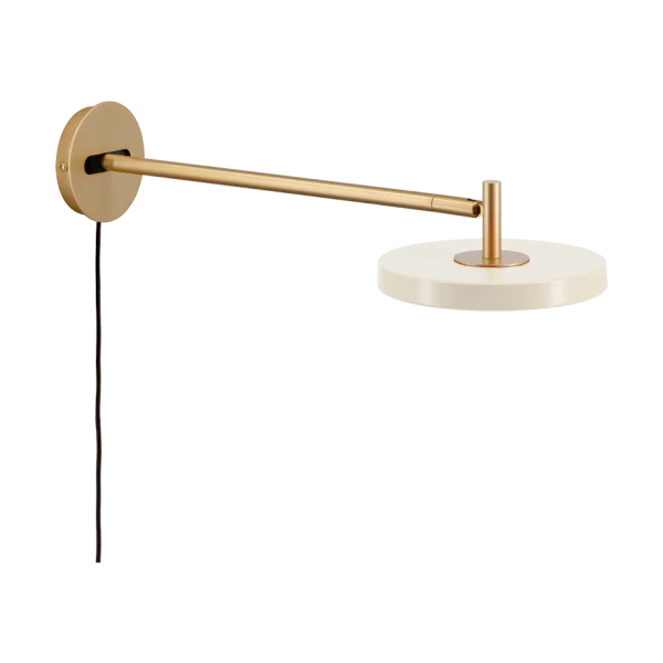 Umage Asteria Wall lange Wandleuchte Pearl white