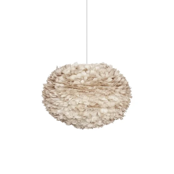 UMAGE - Eos Pendelleuchte Medium Hell Braun/Weiß
