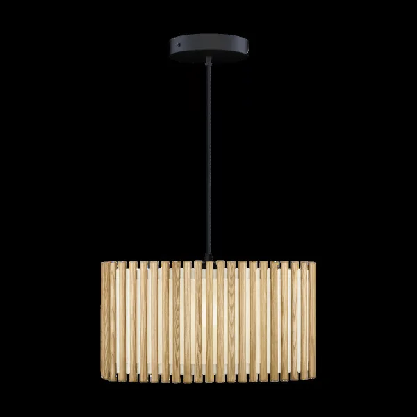 Umage Komorebi Pendelleuchte large Rectangular Eiche-Schwarz