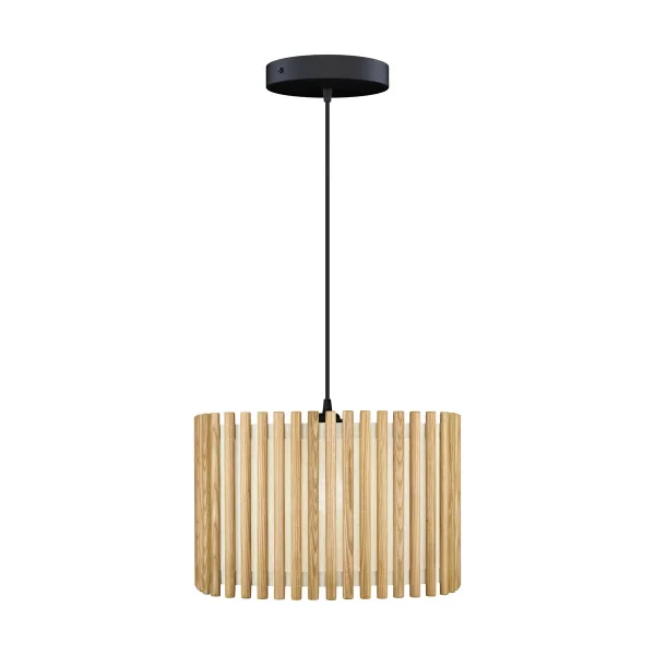 Umage Komorebi Pendelleuchte large Square oak-Schwarz