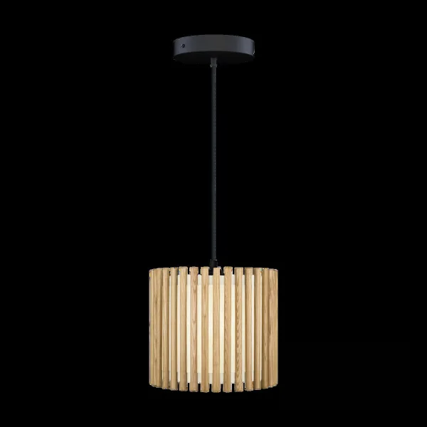 Umage Komorebi Pendelleuchte medium Circle oak-schwarz