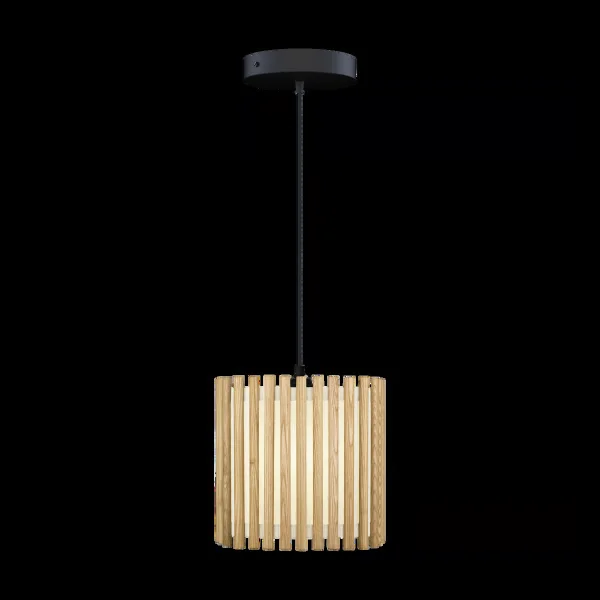 Umage Komorebi Pendelleuchte medium Square oak-Schwarz