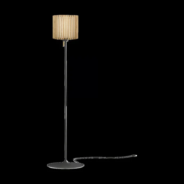 Umage Komorebi Stehleuchte medium Circle oak-schwarz