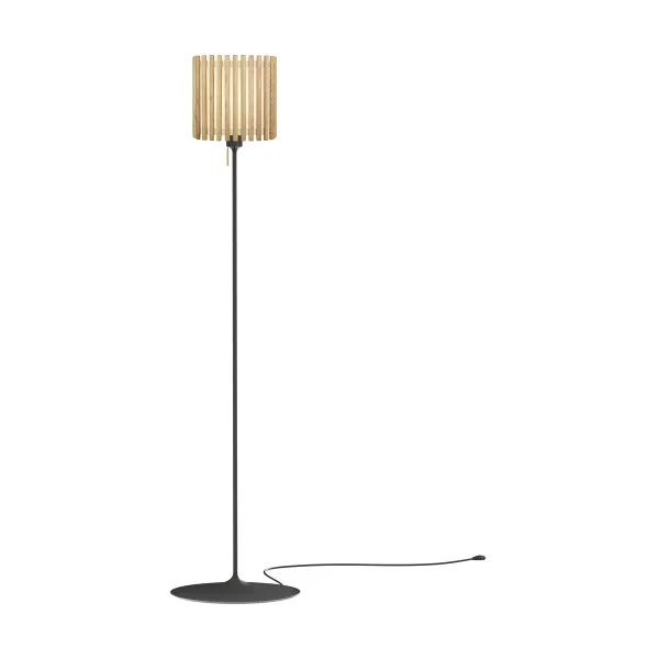 Umage Komorebi Stehleuchte medium Square oak-Schwarz