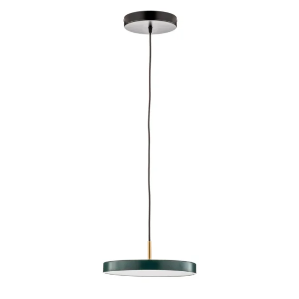 UMAGE - LED-Hängelampe Asteria Mini dunkelgrün/messing 31 cm
