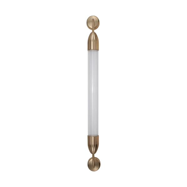 Umage Lemon Squeeze Wall lange Wandleuchte Single plated brass