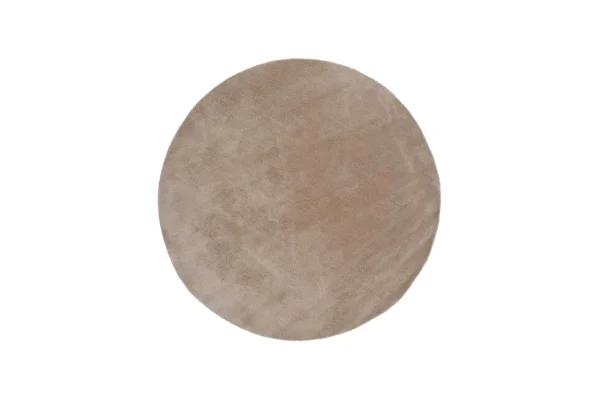 Undra Teppich Ø200 cm Polyester beige.