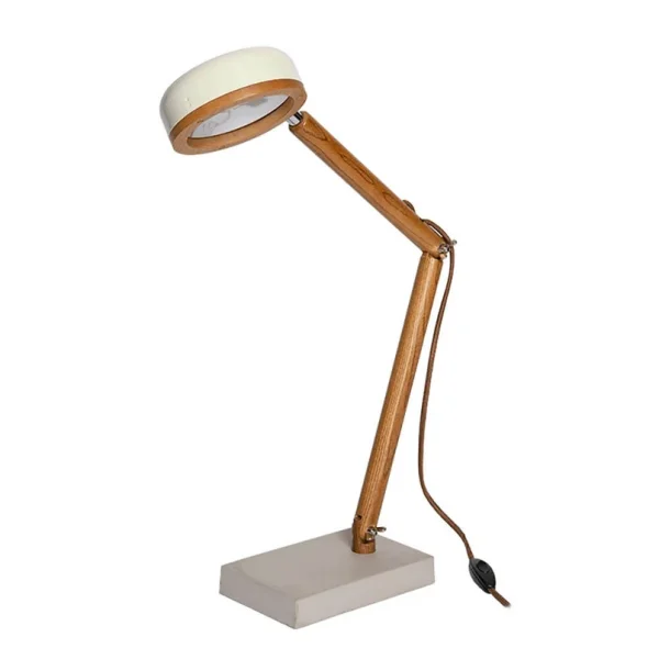 Unknown - HIPP LED Tischleuchte Vintage White Piffany Copenhagen