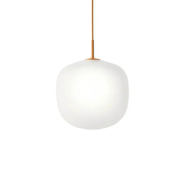 Unknown - Rime Pendelleuchte Ø37 White/Orange Muuto