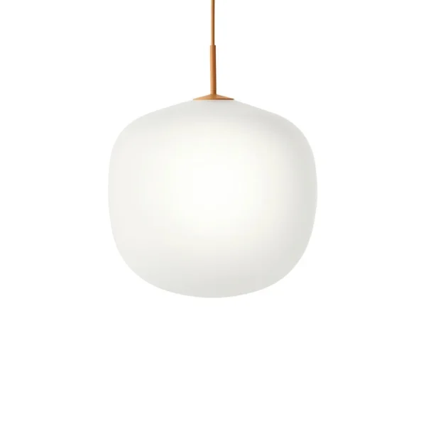 Unknown - Rime Pendelleuchte Ø45 White/Orange Muuto