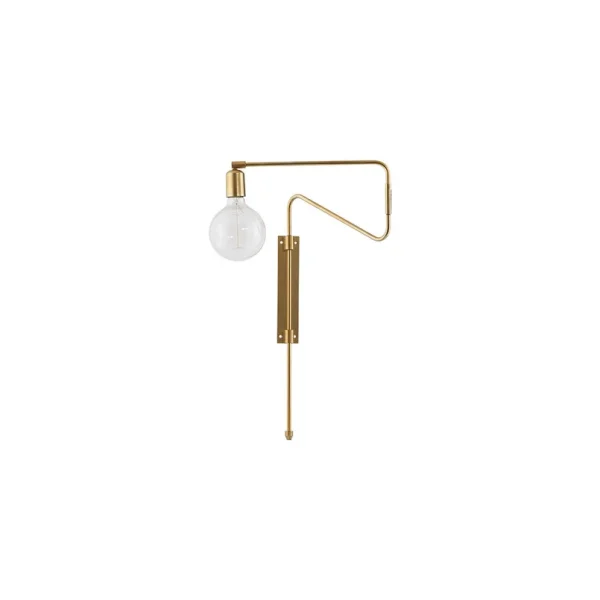 Unknown - Swing Wandleuchte 35cm Messing House Doctor