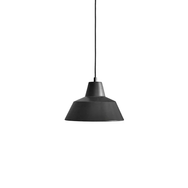 Unknown - Workshop Pendelleuchte W2 Dark Black Made By Hand