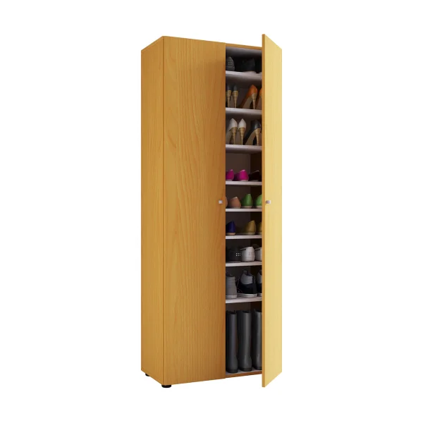 Vandol I Schuhschrank 2 Türen Buche dekor.