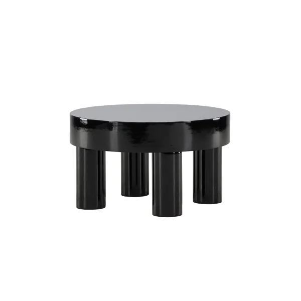 Varberg Couchtisch Ø60 cm schwarz.