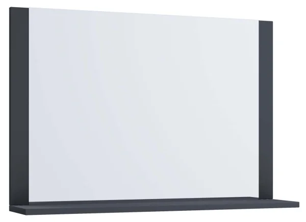 VCB10 Maxi Spiegelschrank Bad , Badespiegel mit 1 Regal Anthrazit.