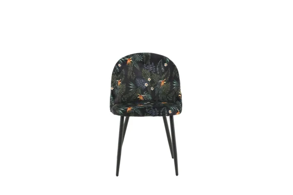 Velvet Esszimmerstuhl blühte.