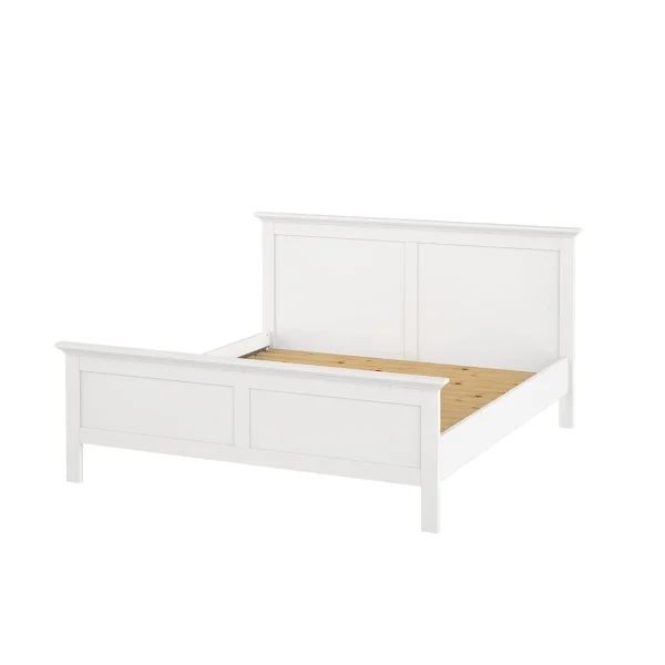 Venedig Bett Doppelbett 180x200 cm, weiss.