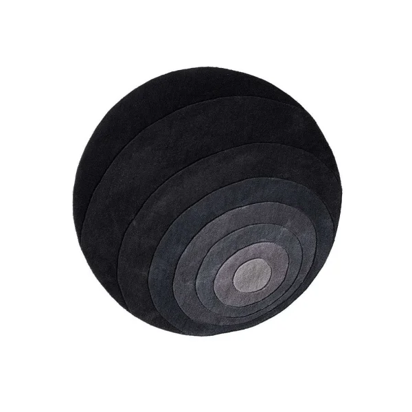 Verpan - Luna Teppich Ø120 Grey