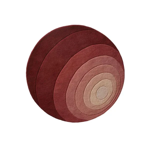 Verpan - Luna Teppich Ø120 Rose