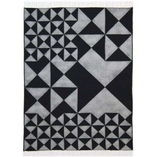Verpan - Mirror Plaid 130x198 Black