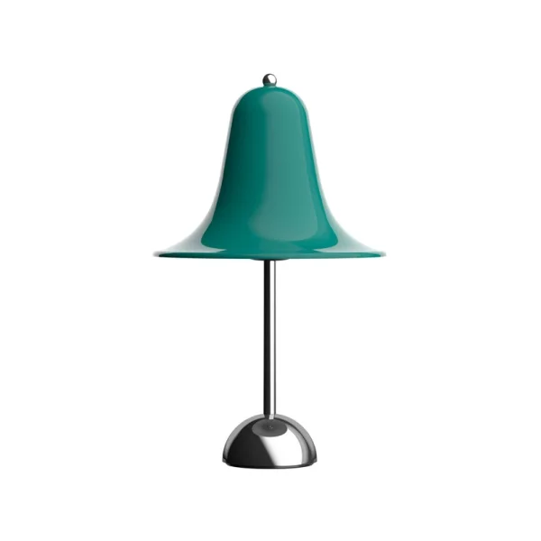 Verpan - Pantop Tischleuchte Ø 23 cm dunkles türkis