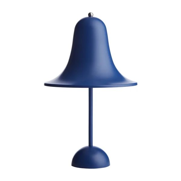 Verpan Pantop tragbare Tischleuchte 30 cm Matt classic blue