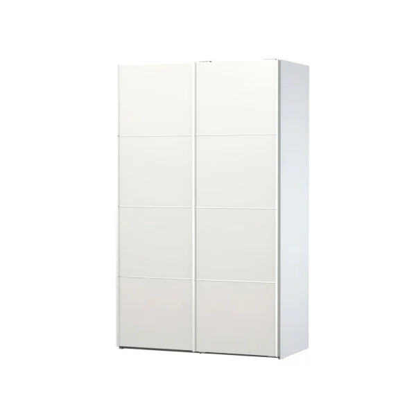Veto Kleiderschrank 2 Türen breite 122 cm, weiss.