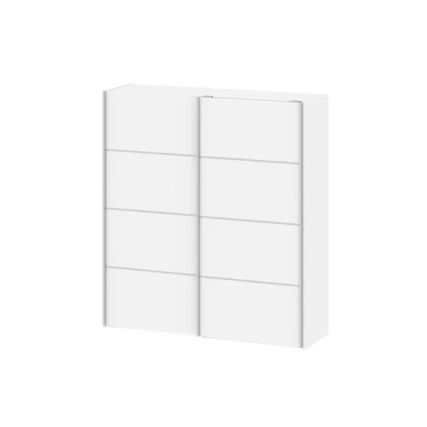 Veto Kleiderschrank 2 Türen breite 182 cm, weiss.