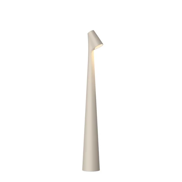 Vibia - Africa Portable, hellbeige, Höhe 40cm, LED, Akku
