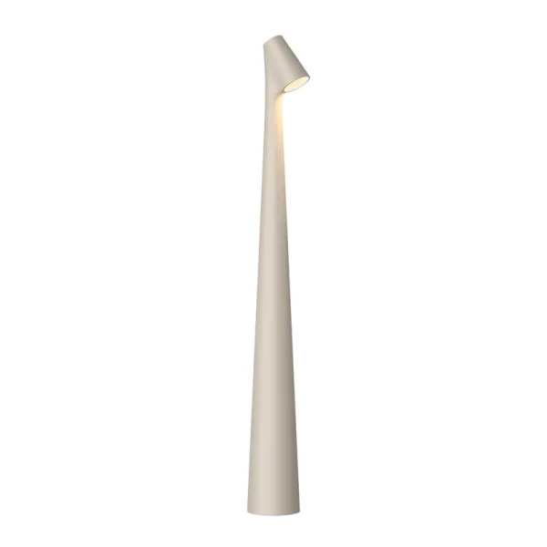 Vibia - Africa Portable, hellbeige, Höhe 45cm, LED, Akku