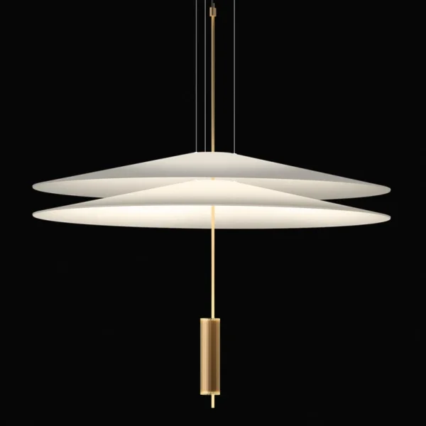 Vibia - Flamingo LED-Pendelleuchte, gold, 70 cm