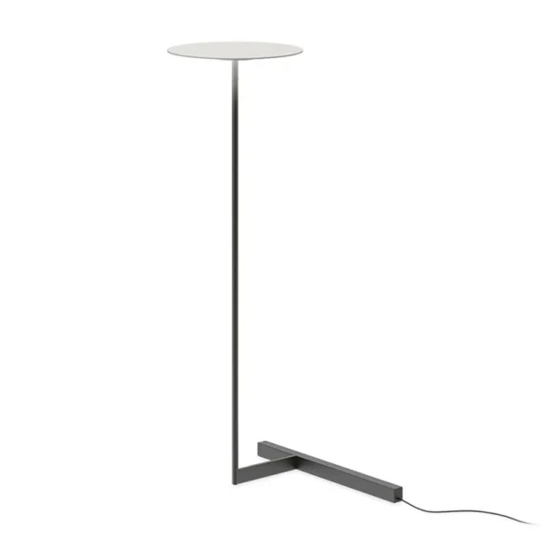 Vibia - Flat LED-Stehlampe 96 cm grau L1, dimmbar