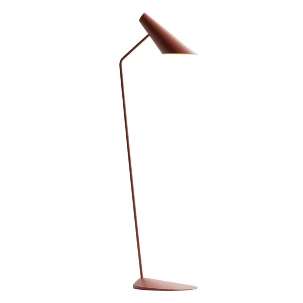 Vibia - I.Cono 0712 Designer-Stehleuchte, rot-braun