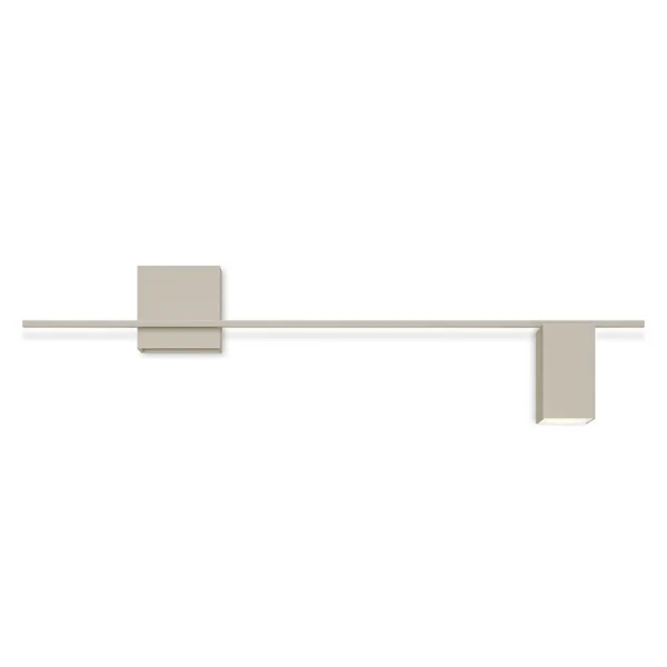 Vibia - Structural 2610 LED-Wandleuchte, hellgrau